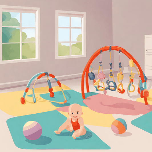 Encouraging Your Baby's Affection for Rolling, Throwing and Flinging with Support