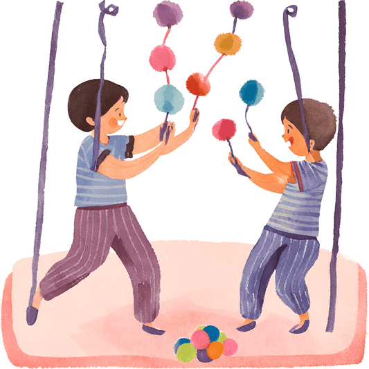 5 Playful Ways to Explore with Pom Poms