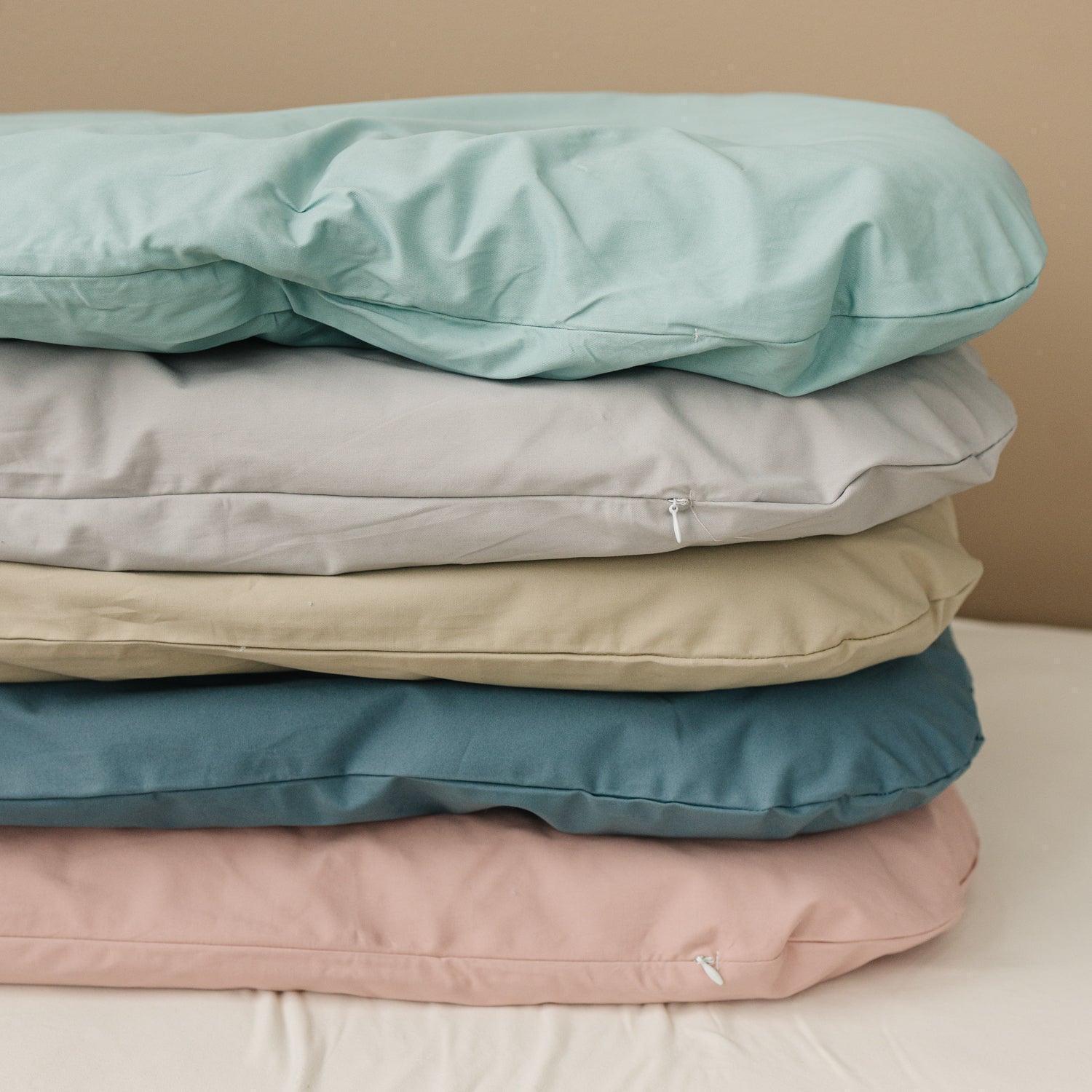 Lounger Covers in Every Color #color_eucalyptus #color_stone #color_fawn #color_bluejay #color_blush