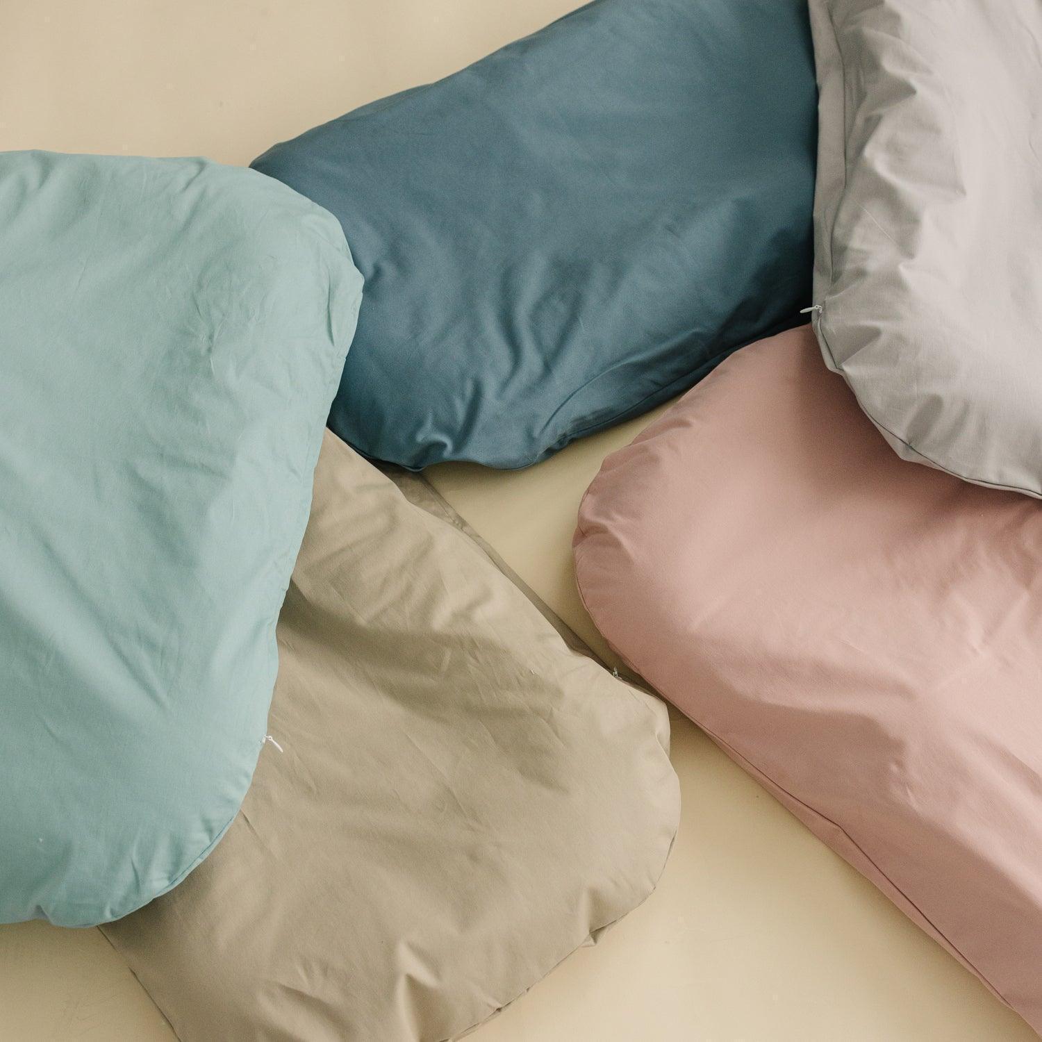 Lounger Covers in Every Color #color_eucalyptus #color_stone #color_fawn #color_bluejay #color_blush