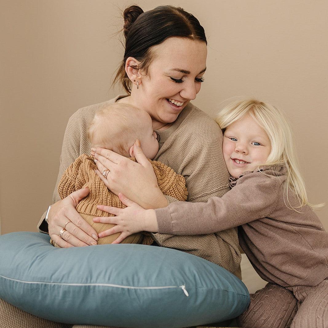 Nursing Pillow Cover #color_bluejay