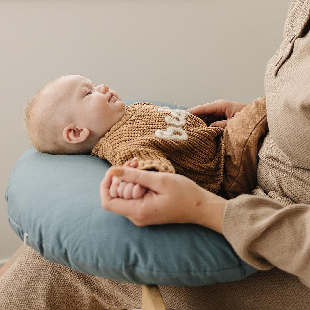Nursing Pillow Cover #color_bluejay