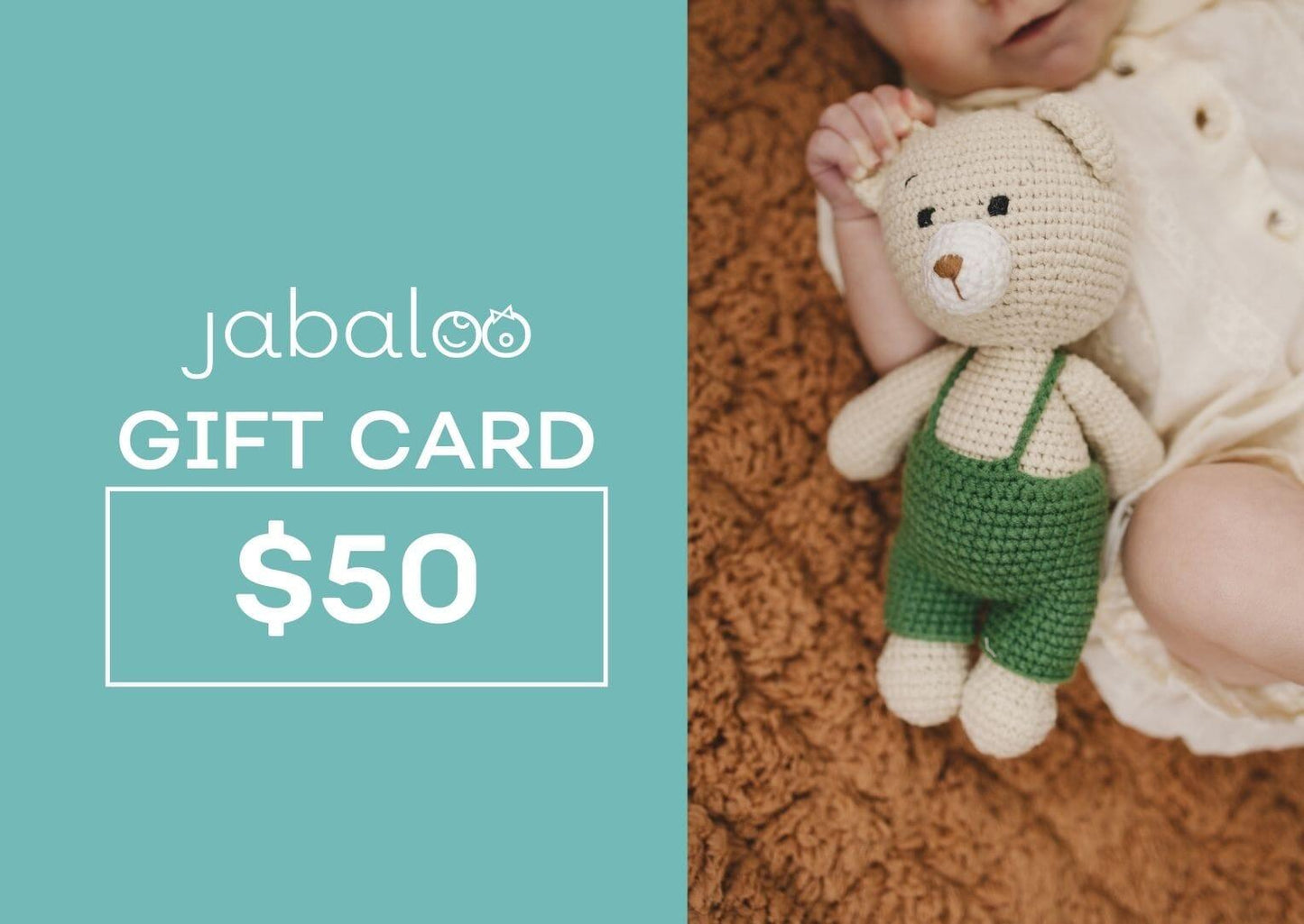 Gift Card Jabaloo Bear US$50