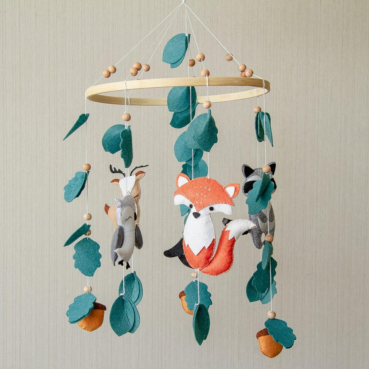 Handmade Baby Mobile | Forest Jabaloo