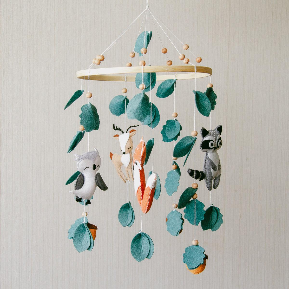 Handmade Baby Mobile | Forest Jabaloo