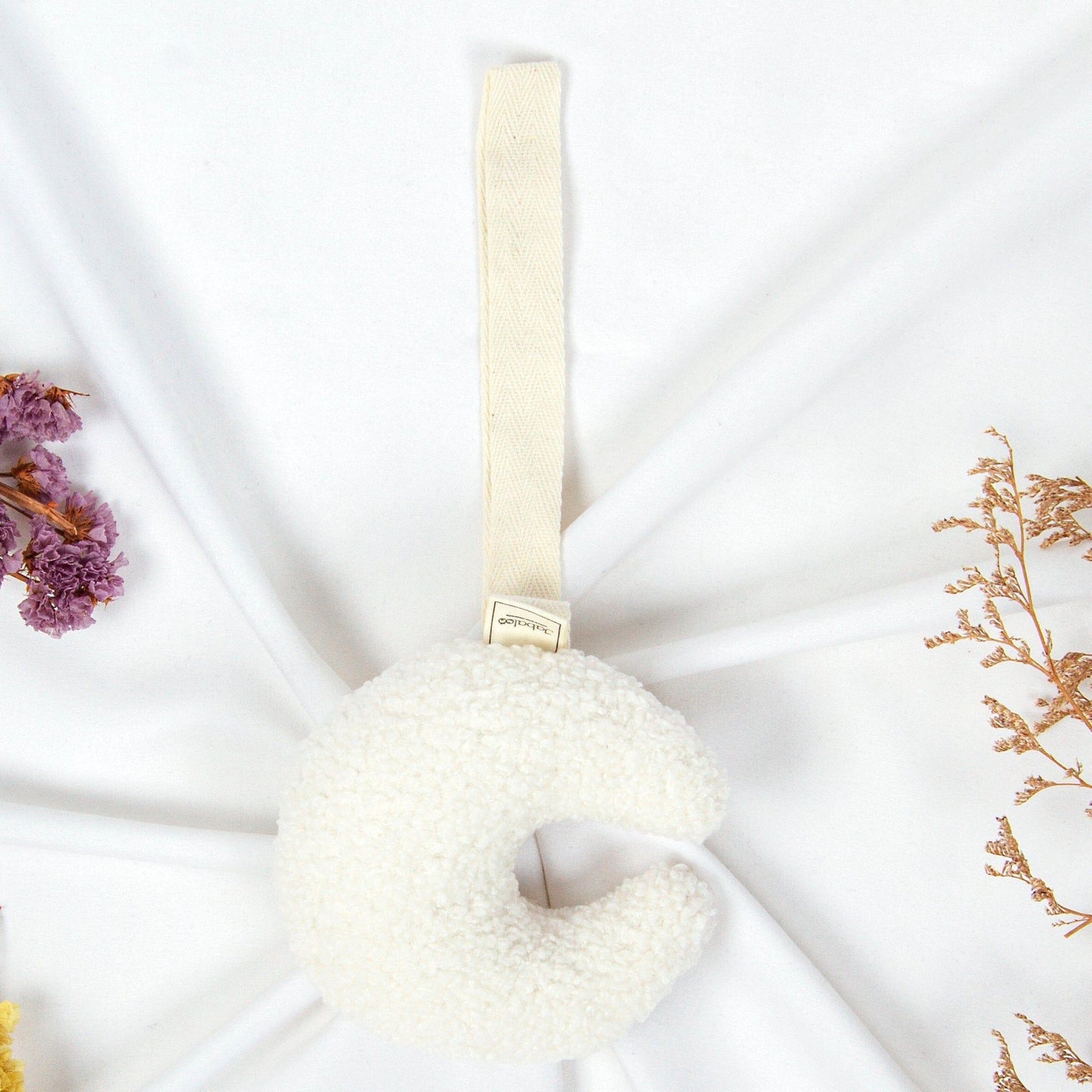 Teddy Pacifier Clip and Comforter toys Jabaloo