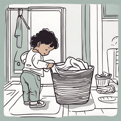 Finding Meaning in Mundane Tasks Like Laundry for Your Child's Development