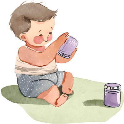Why Are Babies So Enamored with Emptying Containers?