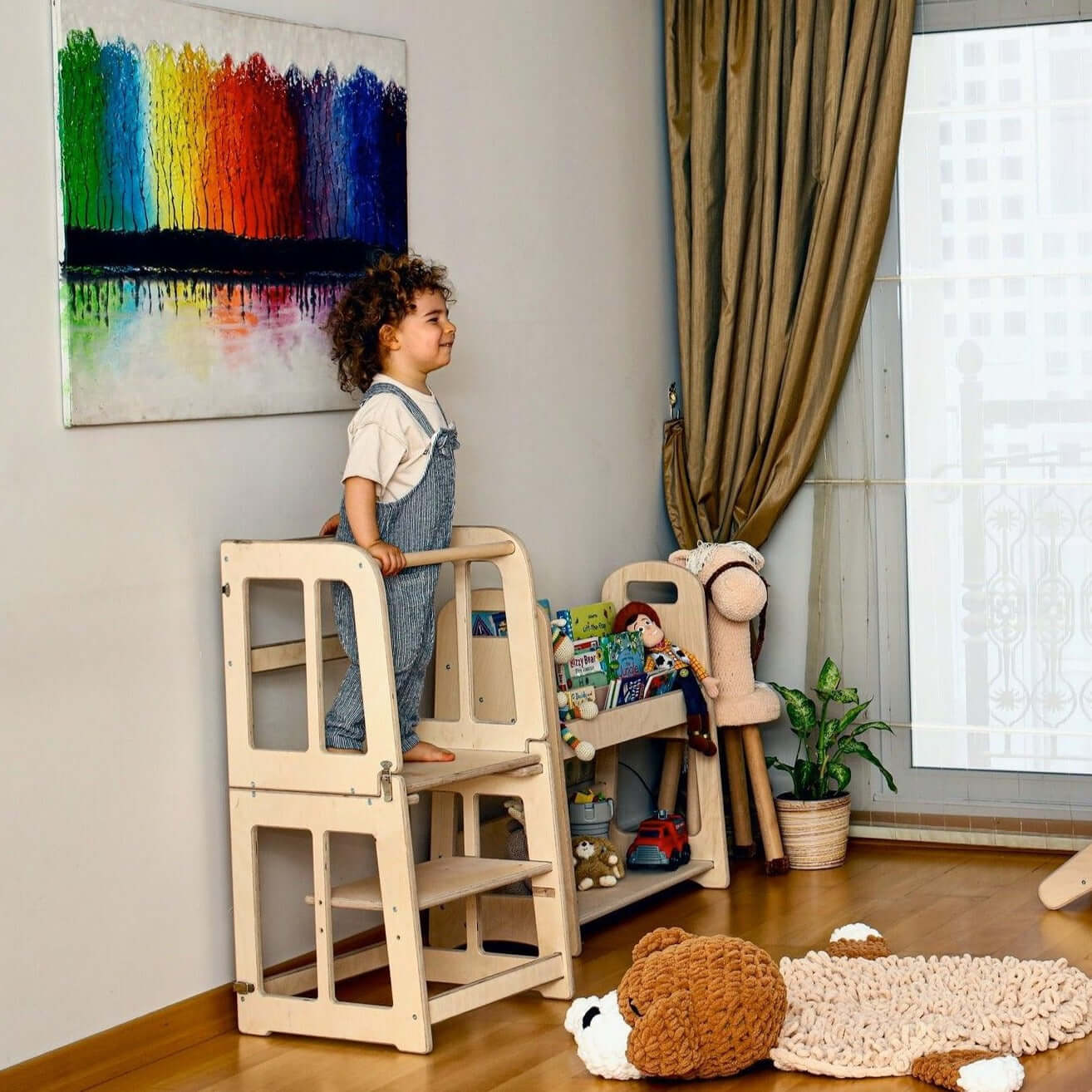 2in1 Montessori Learning Tower & Desk