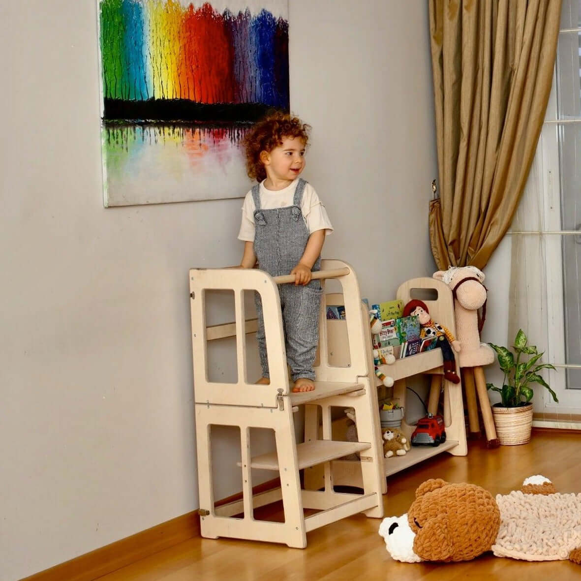 2in1 Montessori Learning Tower & Desk