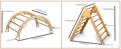 Montessori Climbing Set is an ideal gift for babies and kids