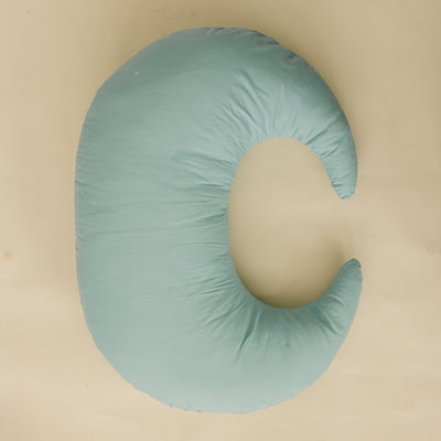 Crescent Nursing Pillow #color_eucalyptus