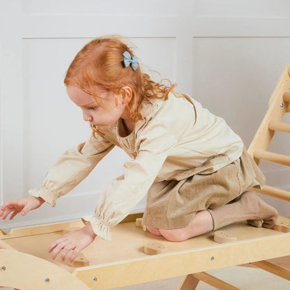 Montessori Climbing Set aka the Pikler triangle