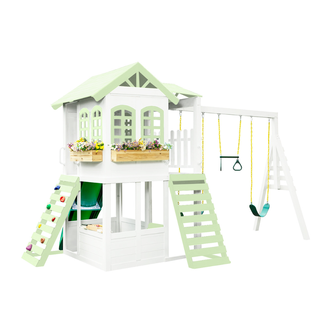 Reign Two Story Playhouse Custom Color