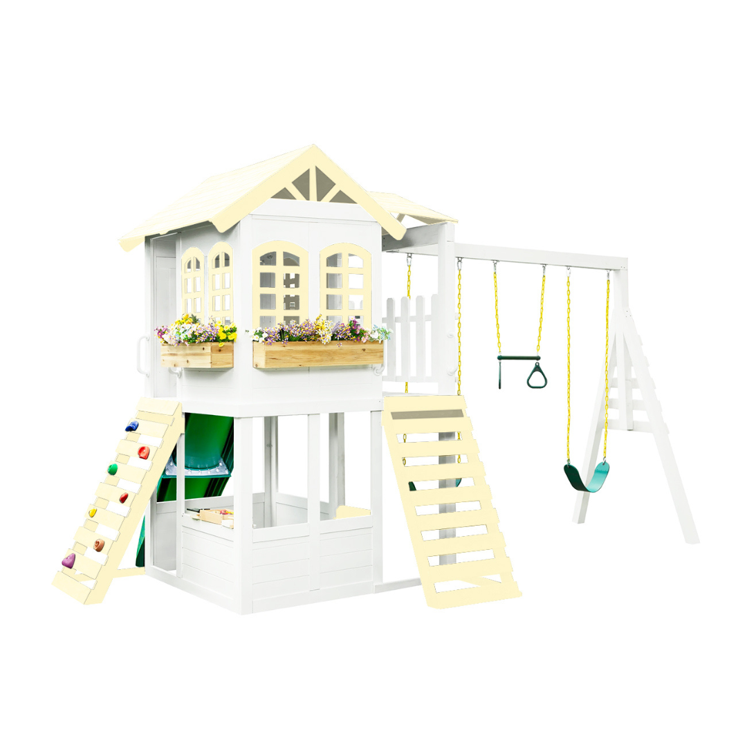 Reign Two Story Playhouse Custom Color