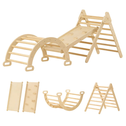 Montessori Climbing Set aka the Pikler triangle