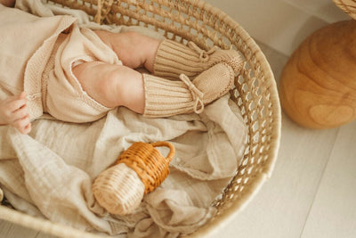 Handmade Knit Booties wardrobe Jabaloo 