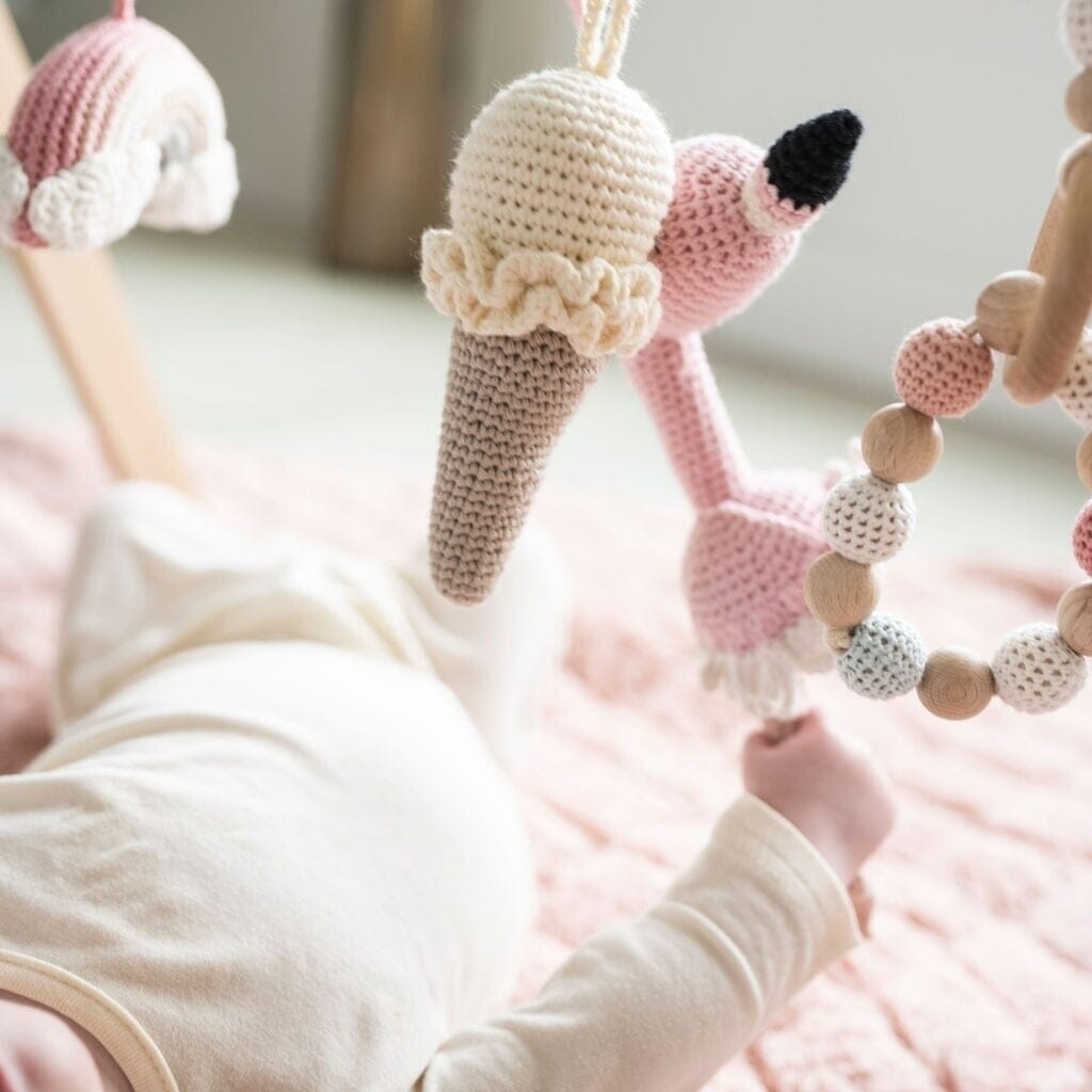Handmade Crochet Toys for Gym | Flamingo Dreams toys Jabaloo 