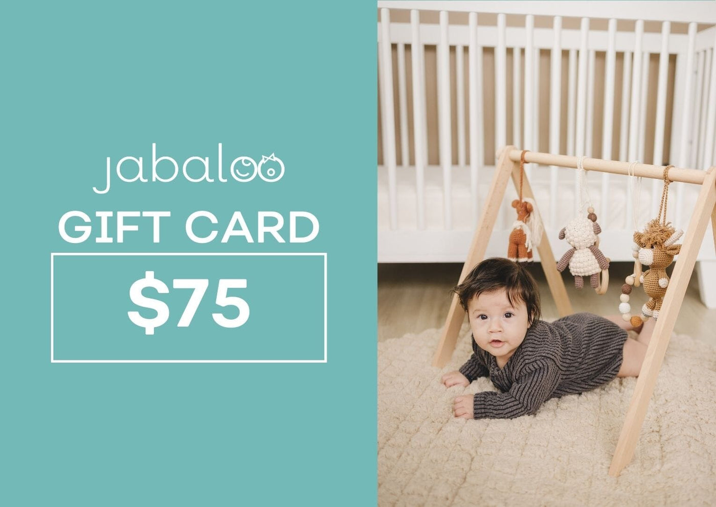 Gift Card Jabaloo Baby Gym US$75 