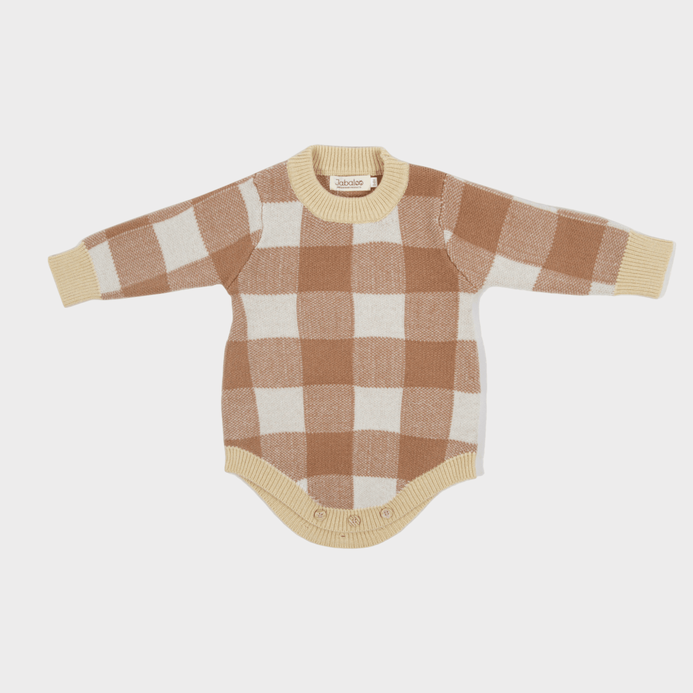 Elijah Romper Jabaloo Coffe 0-6 Months 