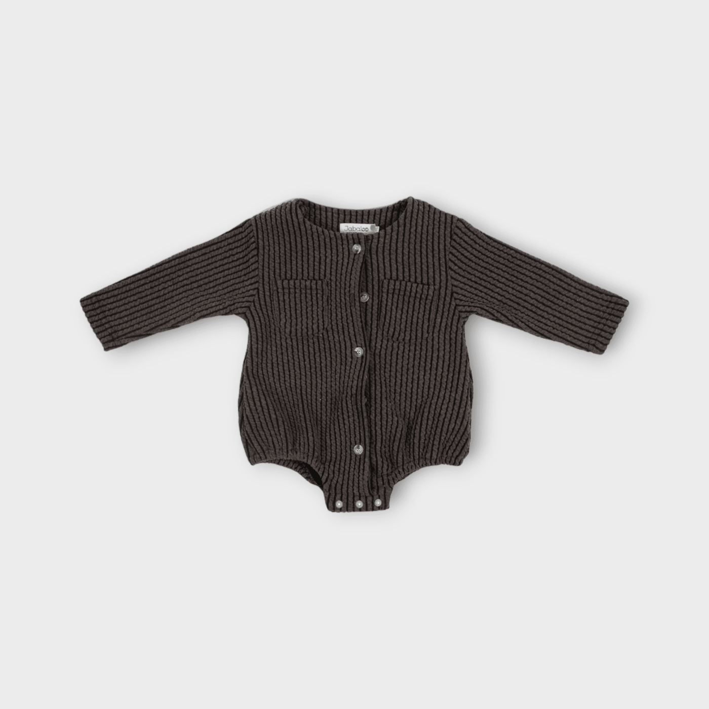 Theo Bodysuit Jabaloo 0-6 Months Dark grey Short