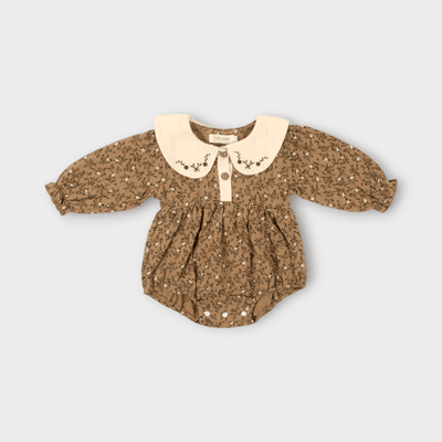 Eleanor Romper Jabaloo Mustard 0-6 Months 
