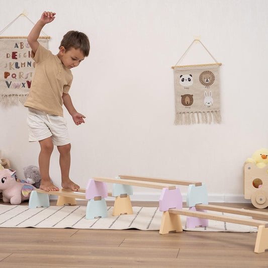 Montessori Balance Beam Set