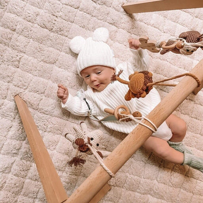 Handmade, Organic Cotton Baby Toys | Jabaloo #toys_savanna-friends