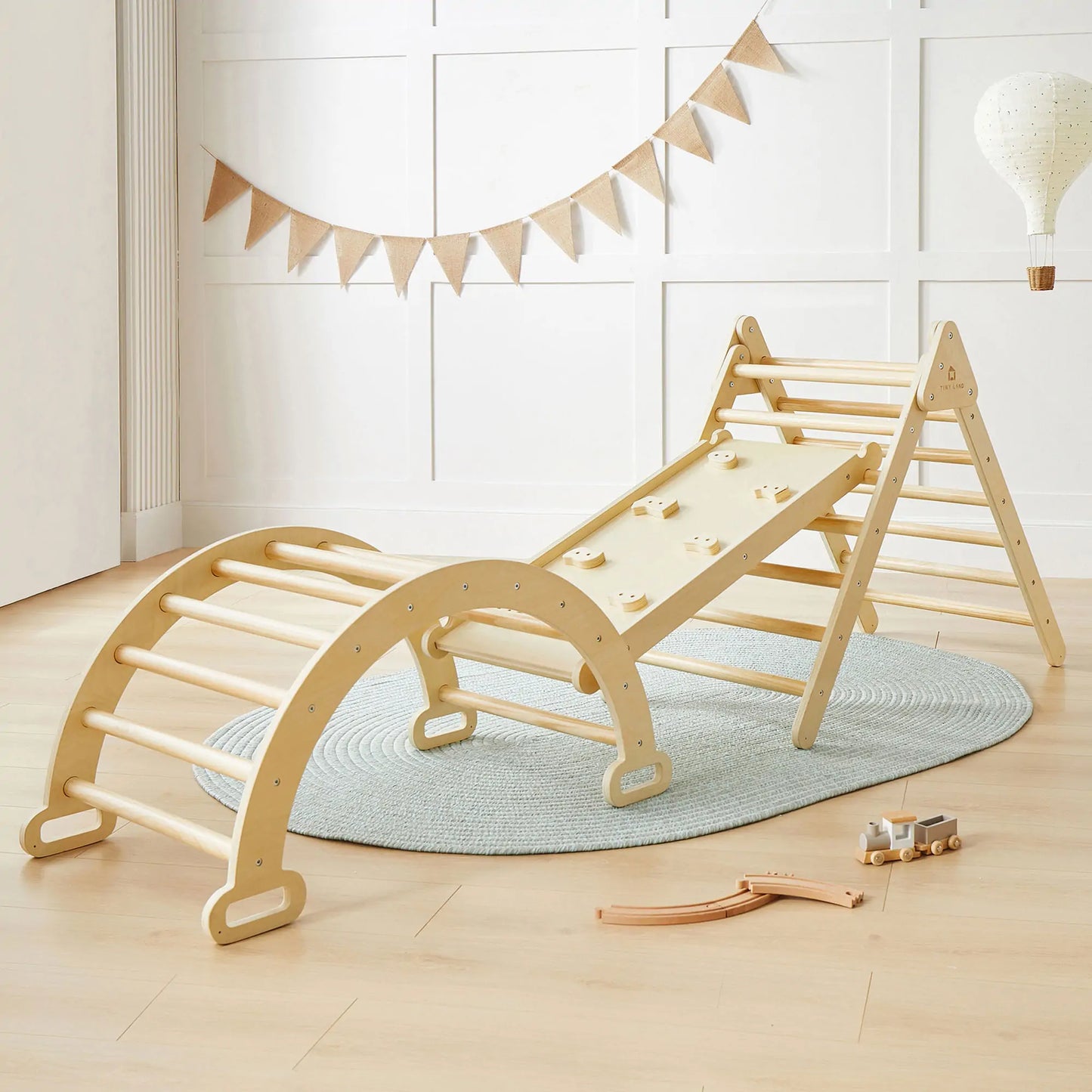 Montessori Climbing Set aka the Pikler triangle