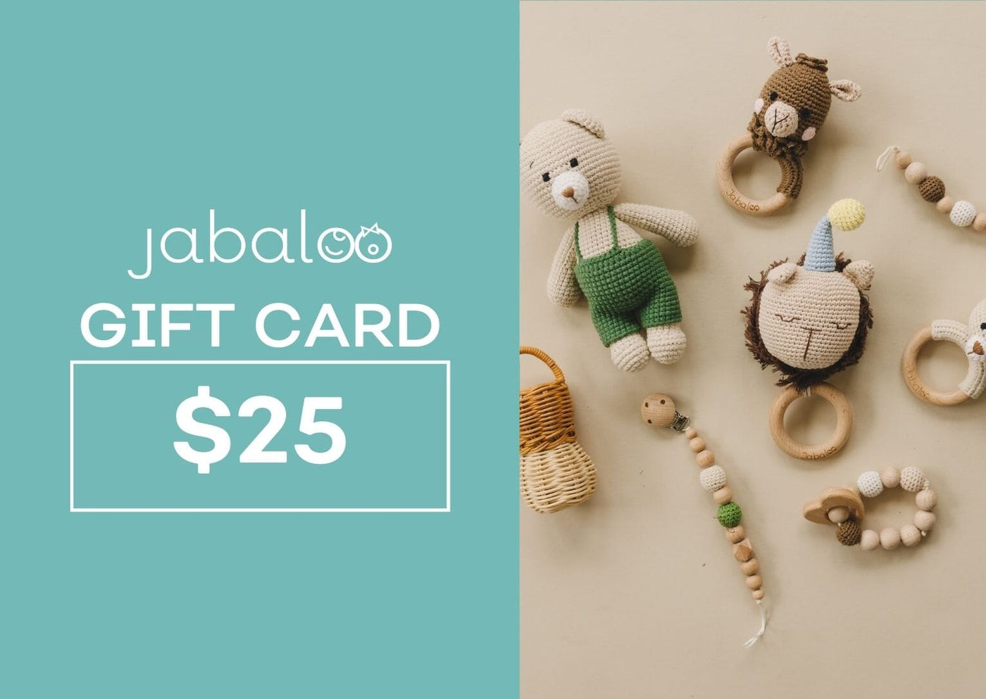 Gift Card Jabaloo Toys US$25 
