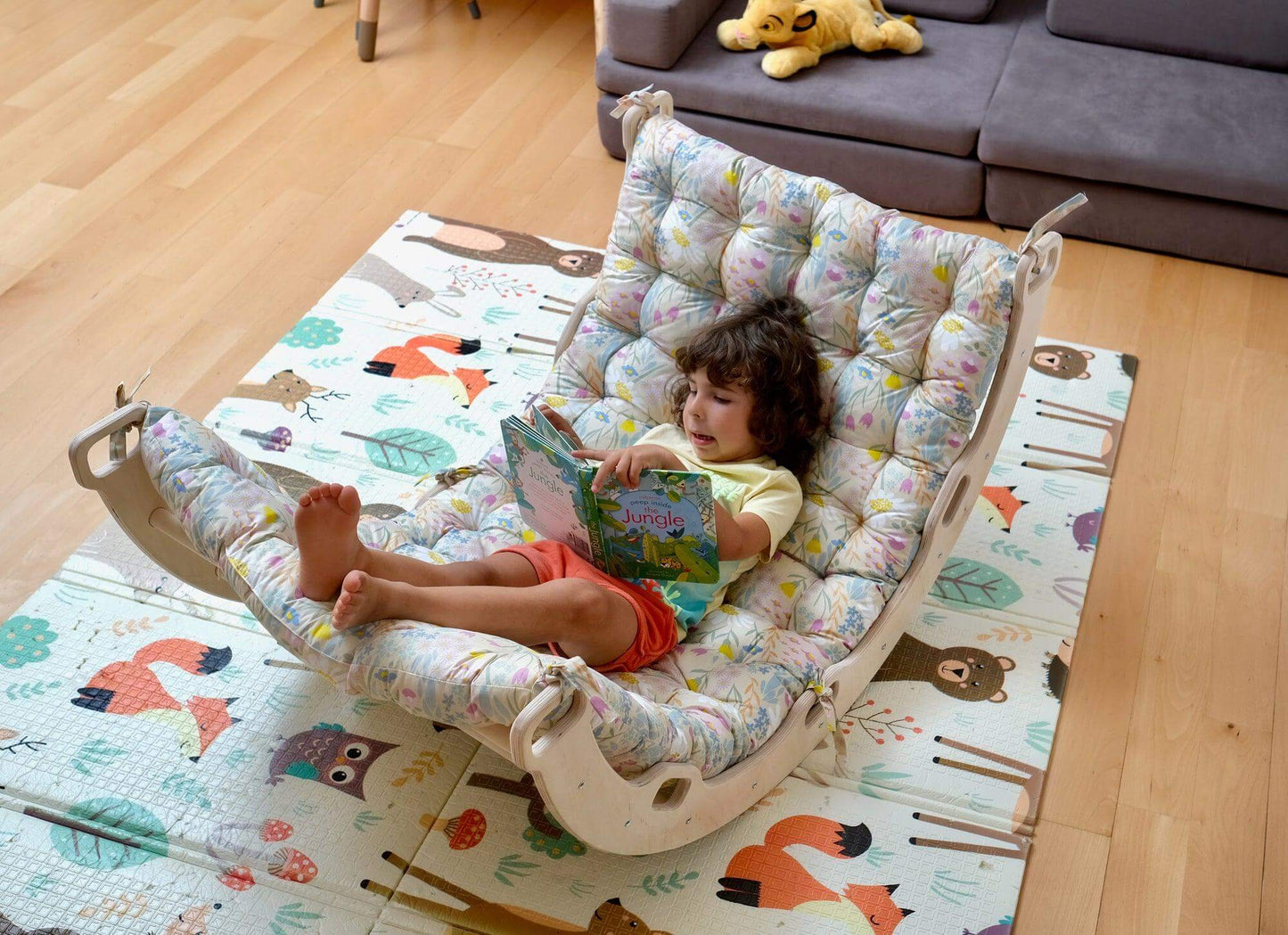 Climbing Arch - Rocker with XL Pillow Spring Pattern