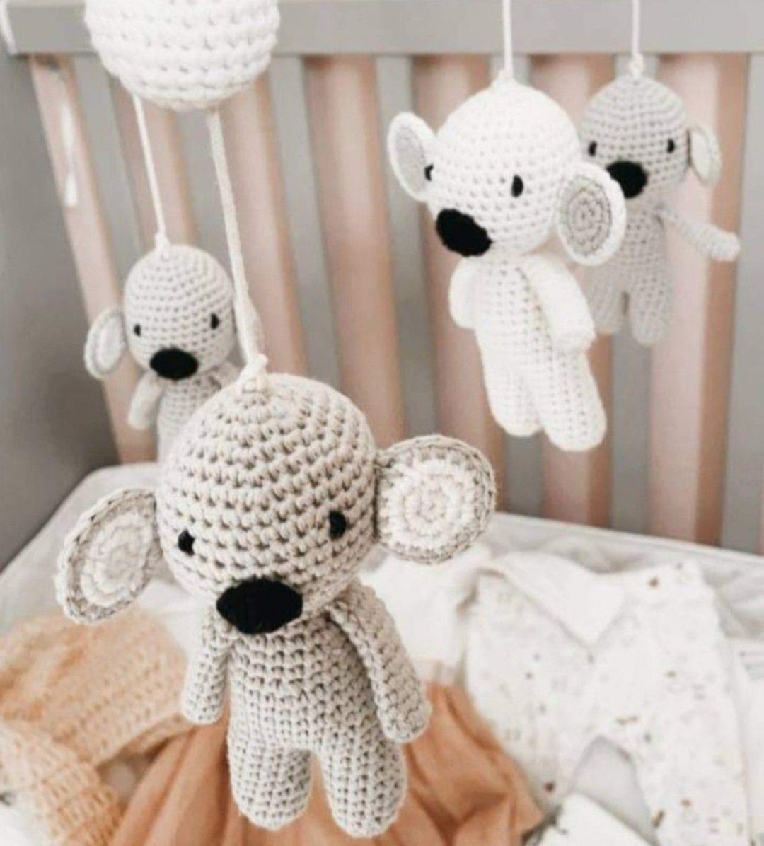 Handmade Baby Mobile | Koala toys Jabaloo