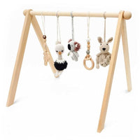 Baby Gym with Crochet Toys Baby Play Gym #toys_australian-friends