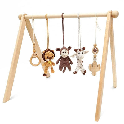 Baby Monkey, Baby Lion, Baby Giraffe, Desert Themed Nursery Decor | Jabaloo #toys_savanna-friends