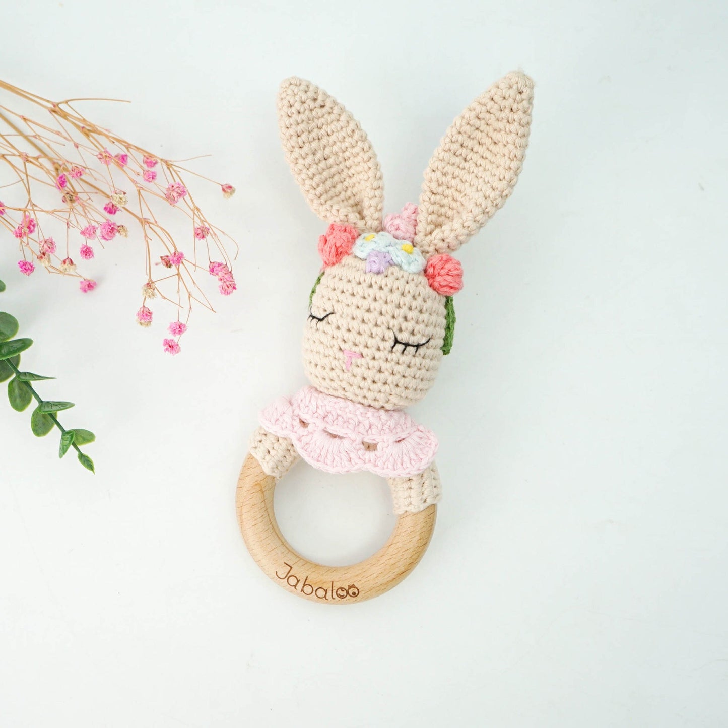 Sleeping Bunny Crochet Set toys Jabaloo