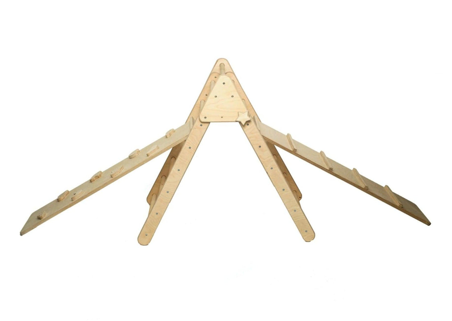 Montessori Foldable Climbing Triangle with 2 Ramps