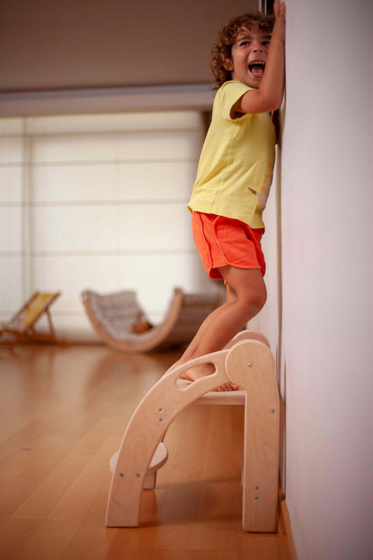 Foldable Montessori Kitchen Step Stool