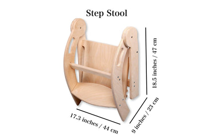 Montessori Toddler Kitchen Step Stool