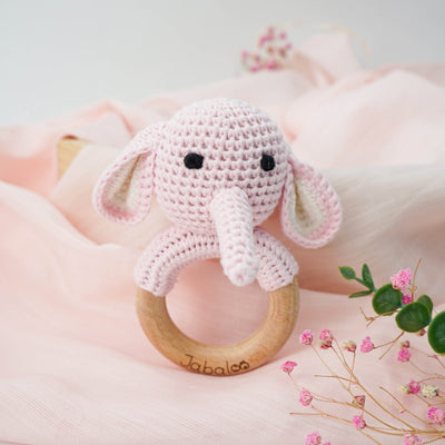 Handmade Elephant Crochet Set toys Jabaloo