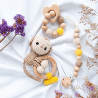 Handmade Monkey Crochet Set toys Jabaloo 