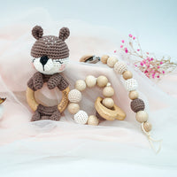 Handmade Otter Crochet Set toys Jabaloo