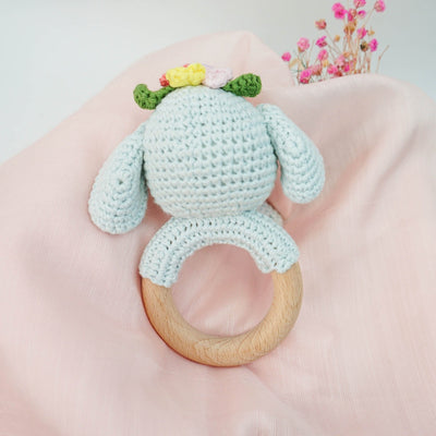 Handmade Flower Elephant Crochet Set toys Jabaloo 