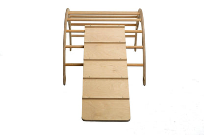 Montessori Arch Rocker with Ramp and Pillow