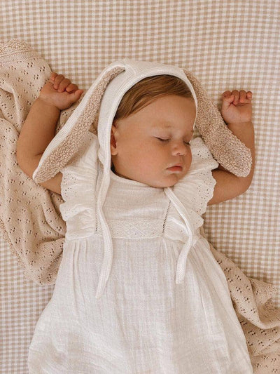 Ultra Soft Cotton Knitted Baby Blanket sleep Jabaloo 