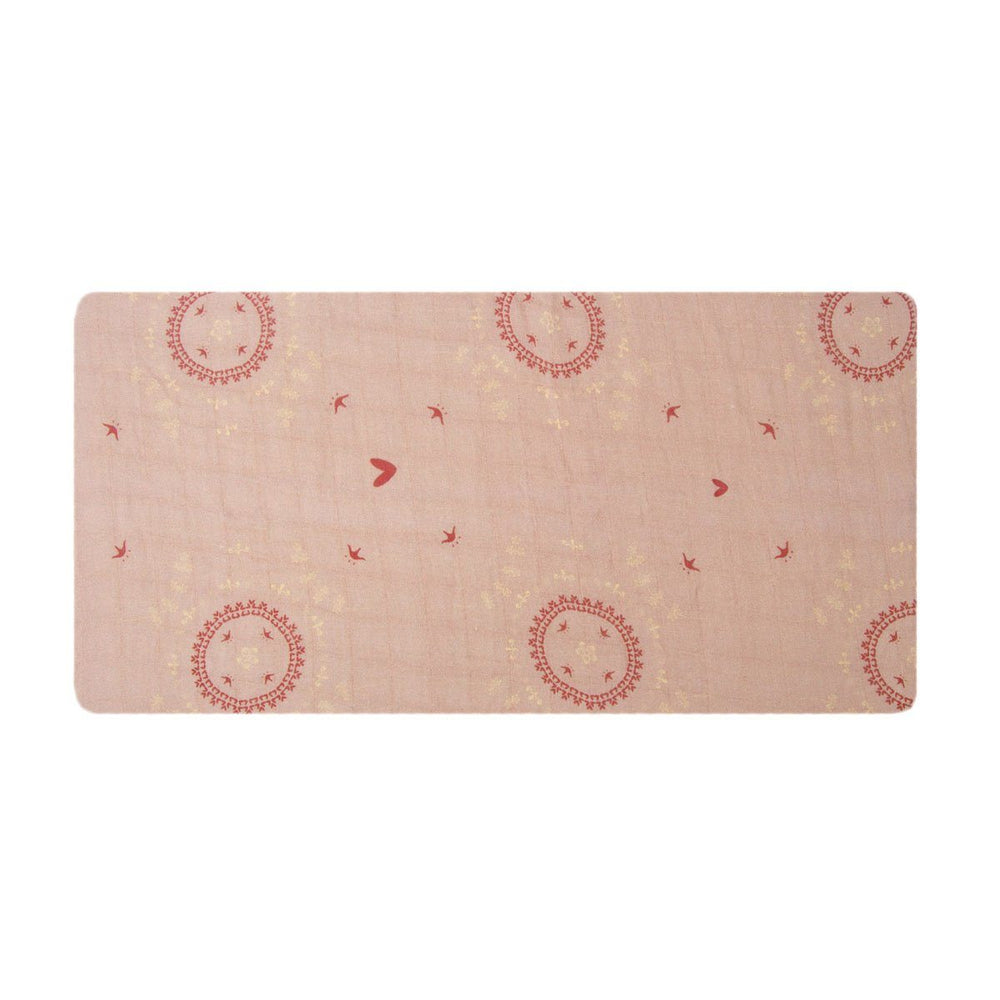 Ultra Soft Changing Pad Cover | Peach Bloom kitchen Jabaloo