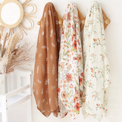 Ultra Soft Organic Swaddle Blanket | Petals sleep Jabaloo