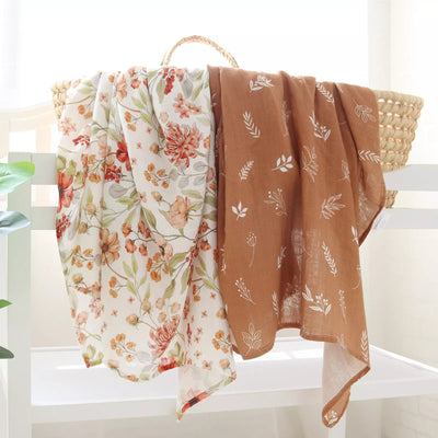 Ultra Soft Organic Swaddle Blanket | Bloom sleep Jabaloo