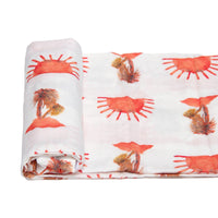Ultra Soft Organic Swaddle Blanket | Oasis sleep Jabaloo