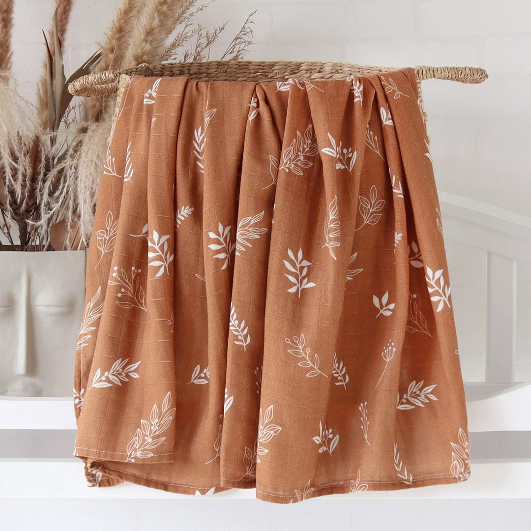 Ultra Soft Organic Swaddle Blanket | Stems sleep Jabaloo