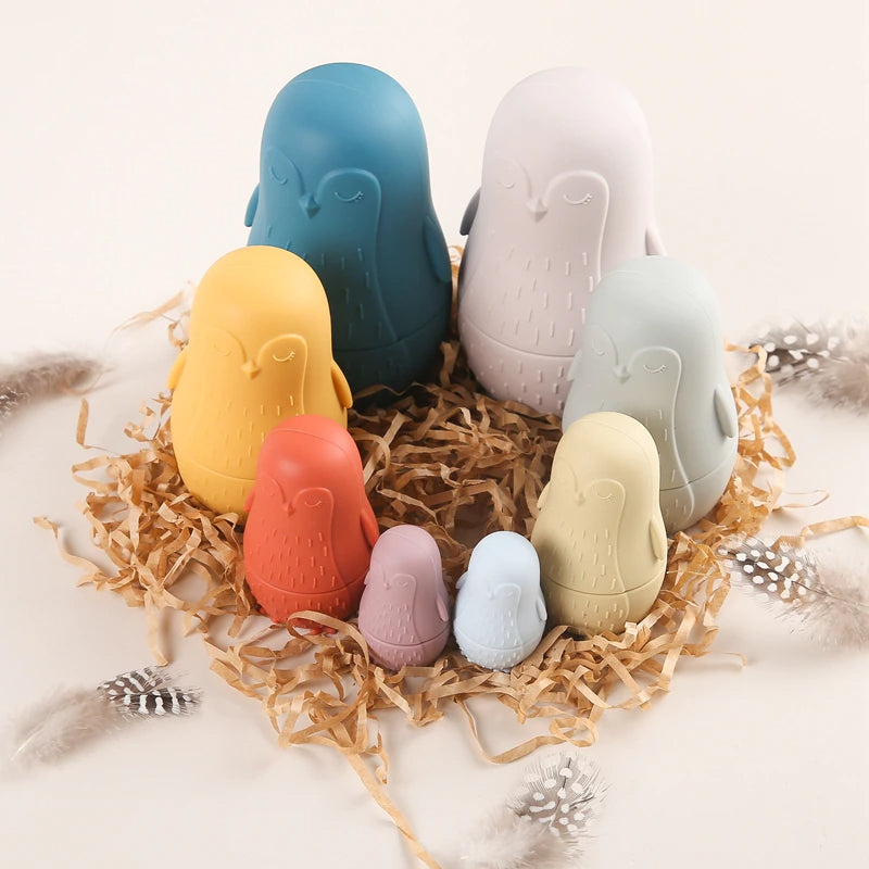 Penguin Stacking Toy toys Jabaloo 